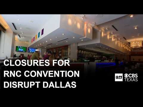 Closures, security checks disrupt Dallas near AAC as Republicans arrive for midterm convention