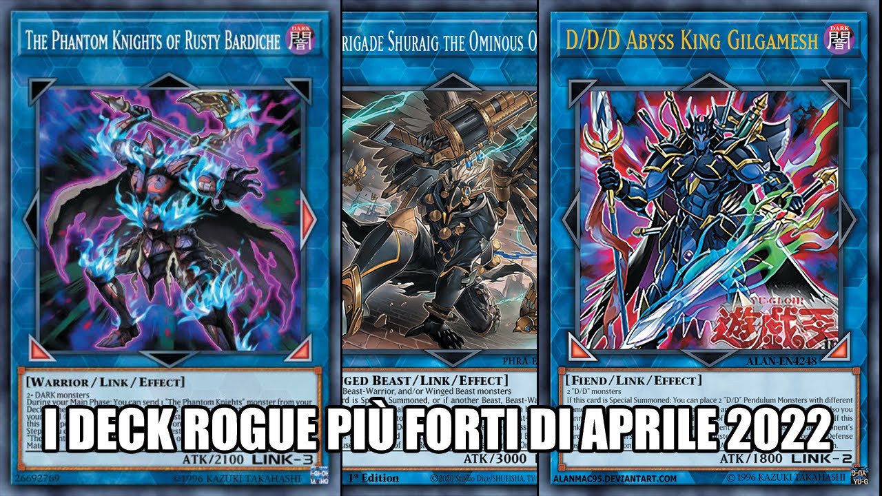Quali sono i deck di Yu-Gi-Oh! ROGUE più forti di aprile 2022? [TCG