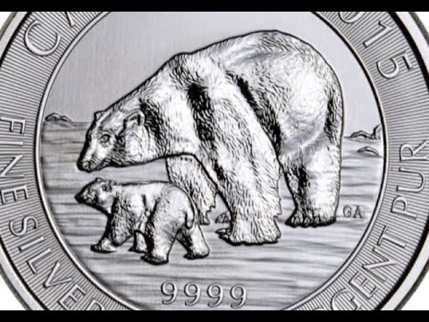 450 Oz ⭐️ POLAR BEAR u0026 CUB ⭐️ 9999 Silver