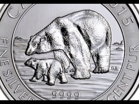 450 Oz ⭐️ POLAR BEAR U0026 CUB ⭐️ 9999 Silver