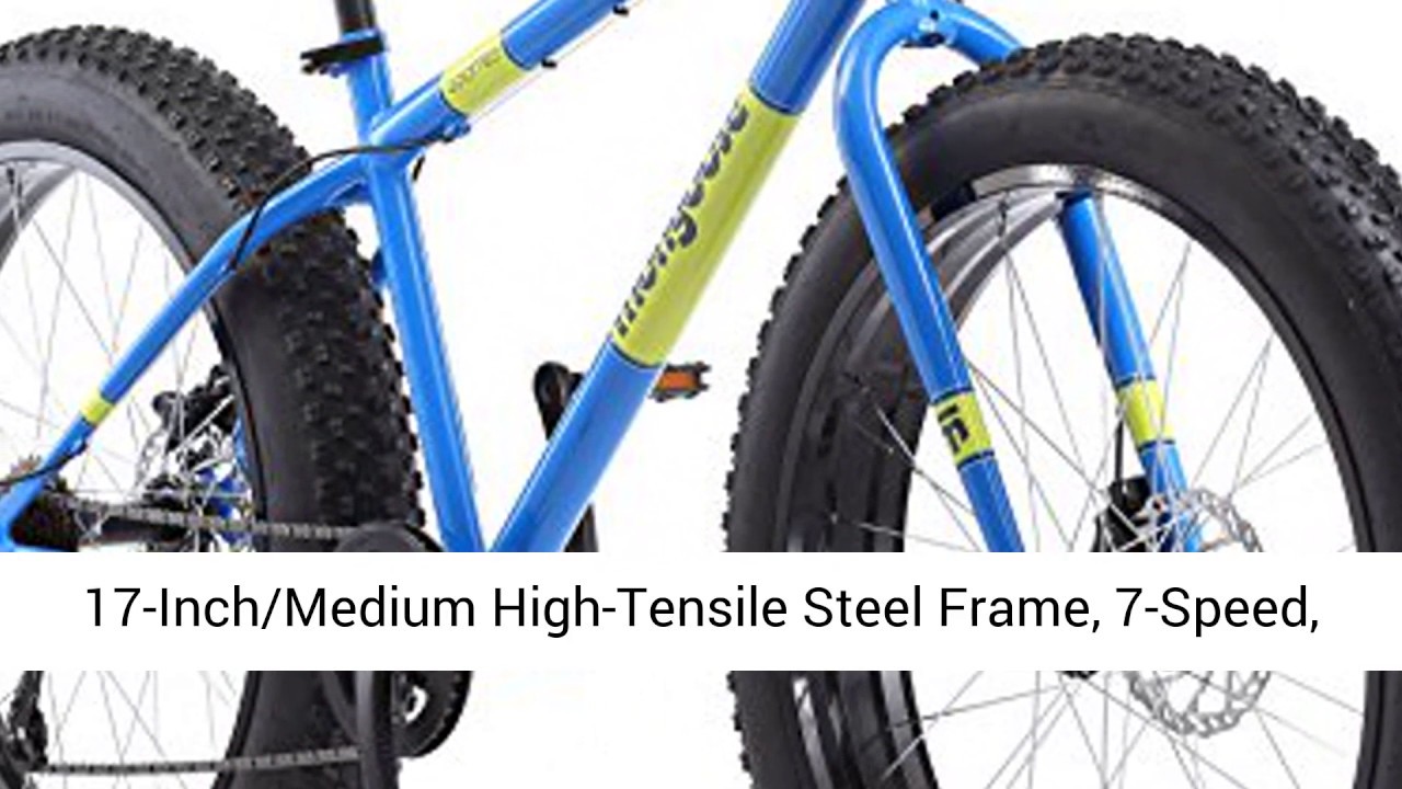 Mongoose Dolomite Fat Tire Men's Mountain Bike 17Inch/Medium High