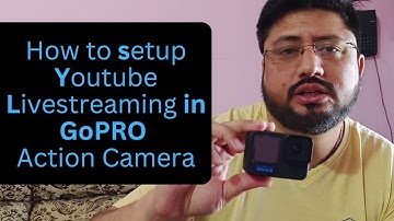 how to do YouTube Live Streaming on GoPro action camera directly #gopro
