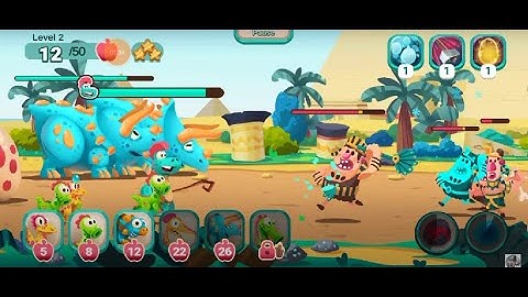 Dino Bash Travel Through Time - Island 3 - Level 5