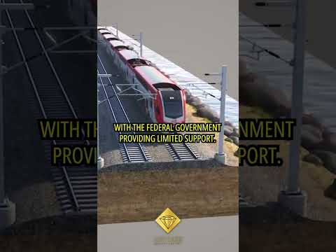 Videó: Hol van a nagy sebességű vasút Kaliforniában?