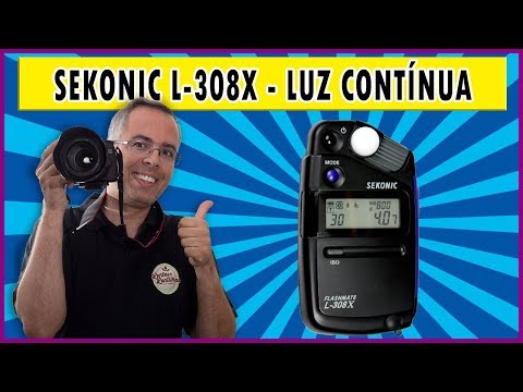 Fotômetro Sekonic - Medição em EV