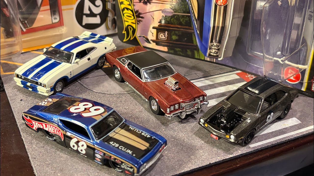 Hot Wheels Boulevard Ford Talladega, Pinto, Thunderbird, Falcon XC