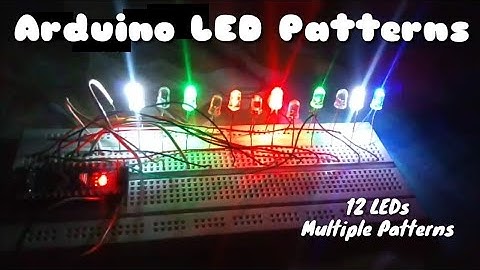 Arduino LED Patterns (with code)