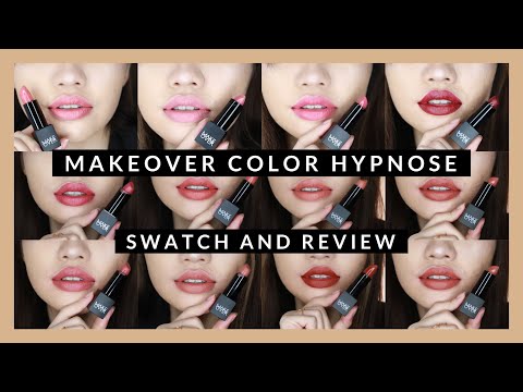 MAKE OVER INTENSE MATTE LIP CREAM 8 WARNA BARU SWATCHES DAN REVIEW !! Nomor 013 - 020 ' Ini dia 8 wa. 