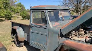 59 Willys pickup part 1