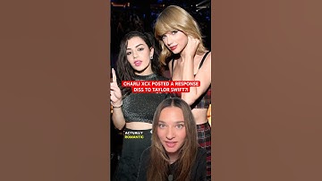 Charli XCX Responds To Taylor Swift With Diss Track?! #taylorswift #charlixcx