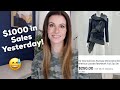 $1,000 in Sales Yesterday! What Sold on eBay? Thrifted Items to Resell for a Profit Online