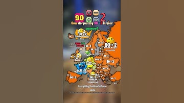 How do you say 90 + 2 in your country? 9️⃣2️⃣ #shorts #map #europe #geography