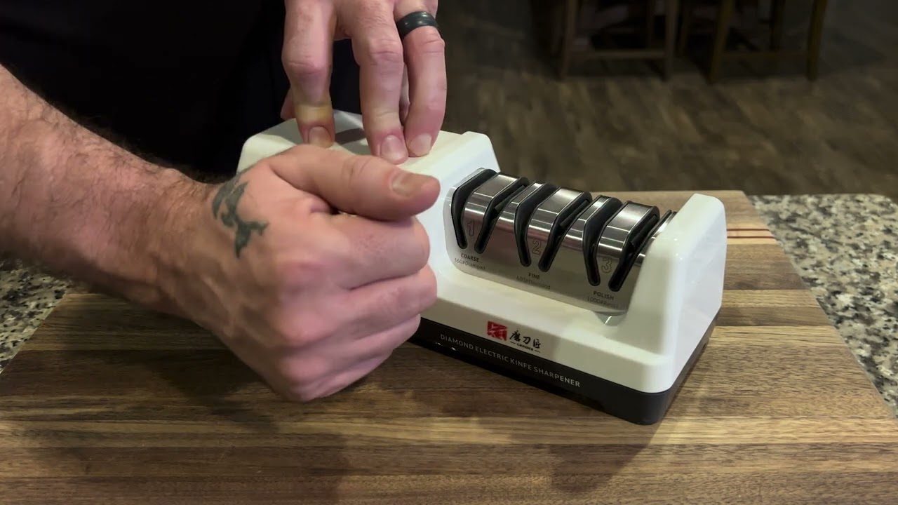 How To Use Electric Knife Sharpener for Razor-Sharp Results