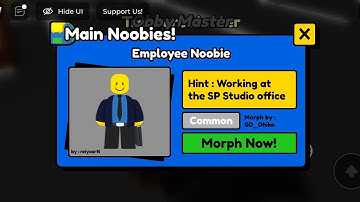 How To Get Employee Noobie | Find The Noobies Morph Roblox
