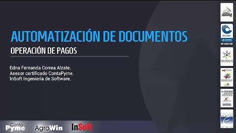 Software contable ContaPyme - Operación de pagos