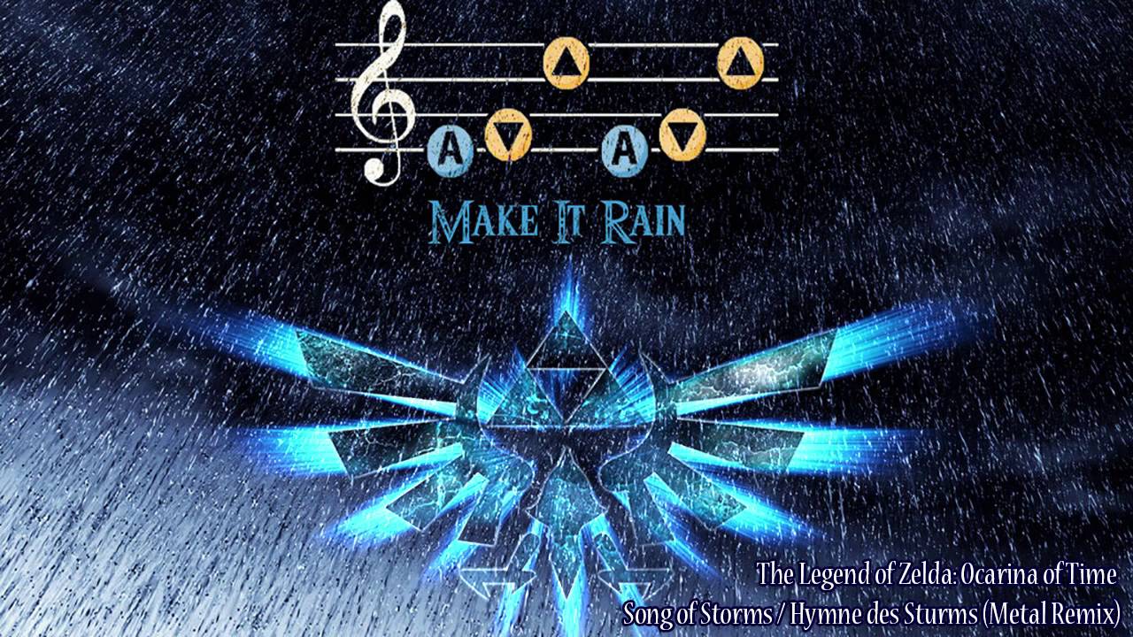 The Legend of Zelda Ocarina of Time Song of Storms / Hymne des