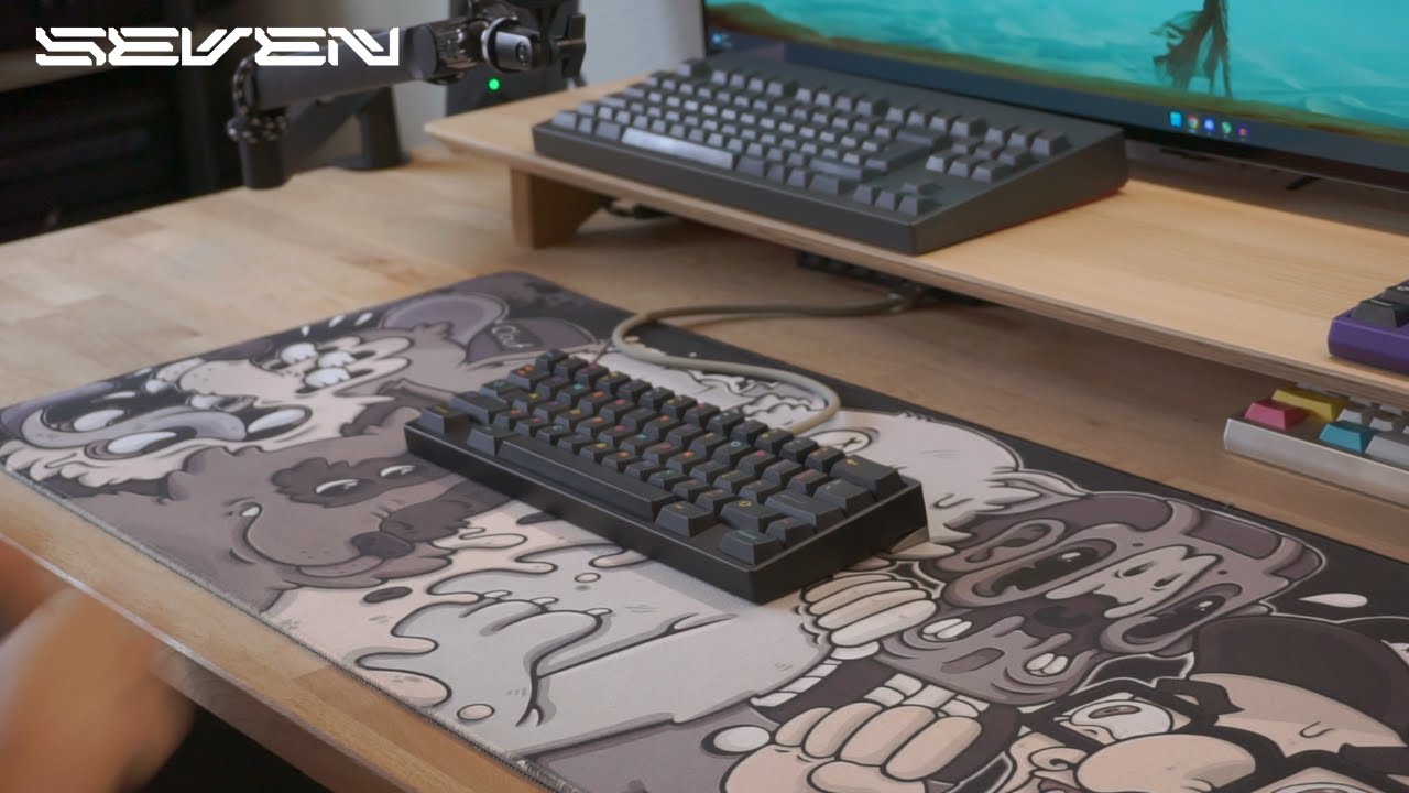 Seven Prototype by DN Keyboard | Dual O-Ring | Cherry Top Tealios