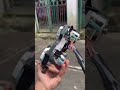 Speedometer Ninja SS Layar Putih Cover Krom Universal Racing Style