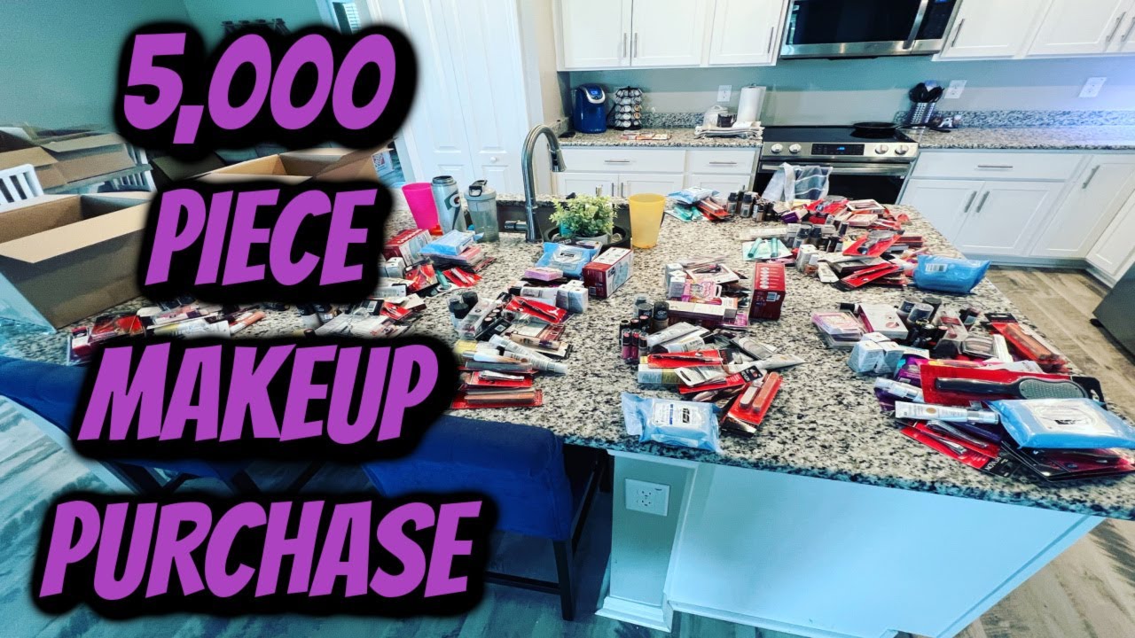 5,000 Piece Bulk Makeup & Cosmetic Haul. Ebay + Poshmark Sales YouTube