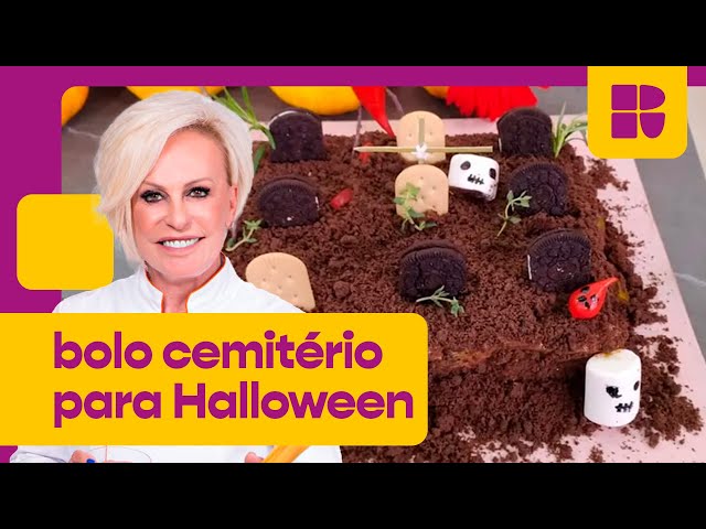 Bolo de aniversário (doce de leite e marshmallow) • Ana Maria Braga