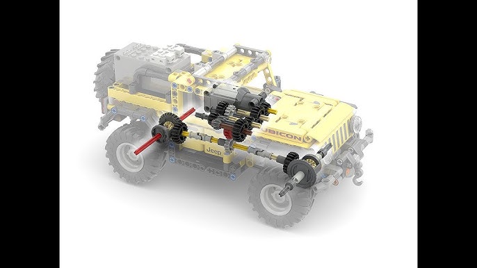 LEGO MOC RC/PU Jeep Wrangler - Lego 42122 Modification by mkolar