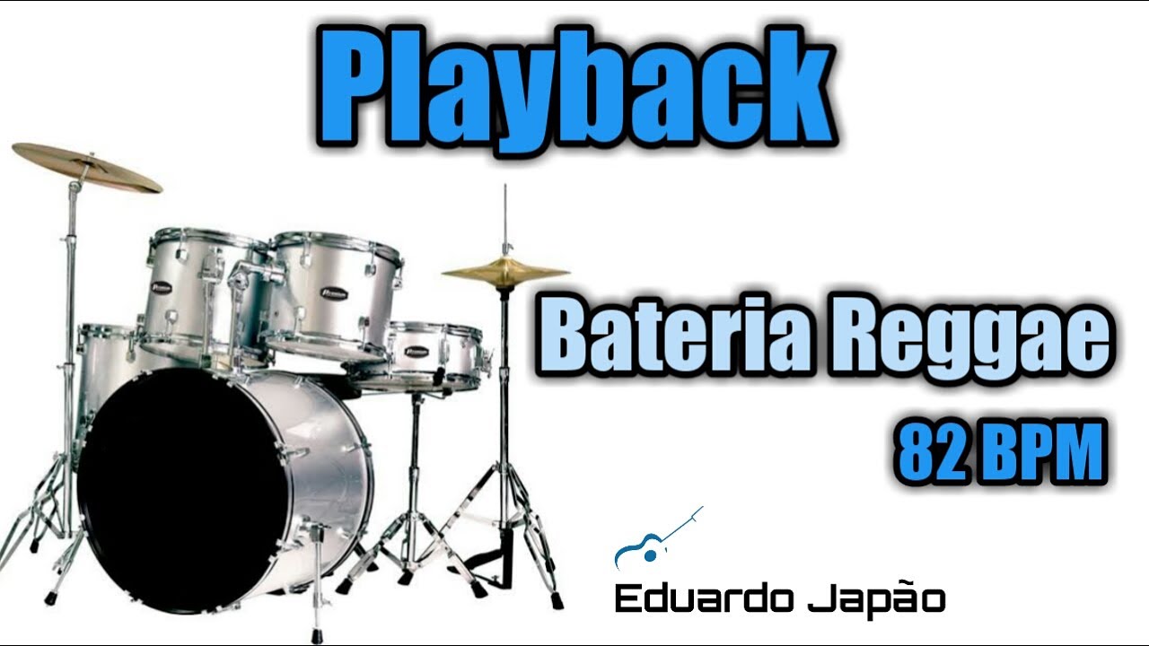 Bateria Reggae 82 BPM Playback - YouTube