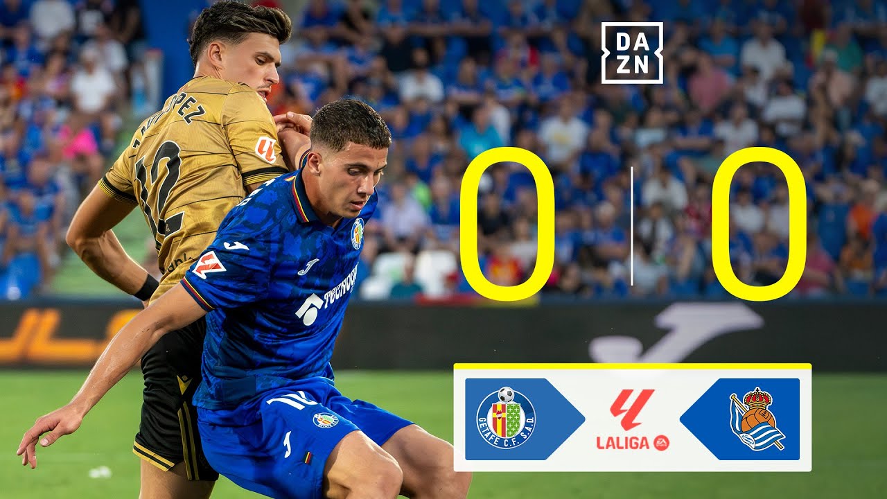 Getafe CF vs Real Sociedad (0-0) | Resumen | Highlights LALIGA EA ...