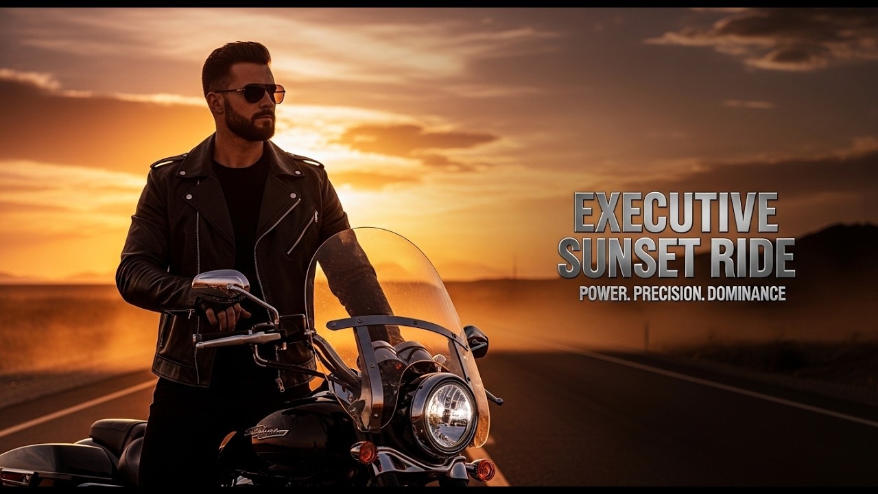 Executive Sunset Ride #ExecutiveRock #SunsetRide #OutlawElite #GoldenHourRock