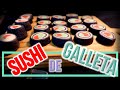 Sushi de galleta | Receta divertida para sorprender