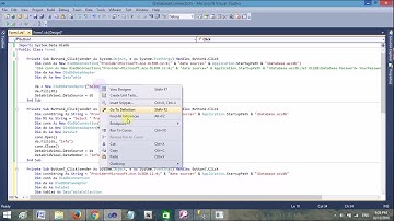 الدرس الاول- vb.net : ربط الفيجوال بيسك مع قواعد البيانات (SQL , Access) وعرضها في Datagridview