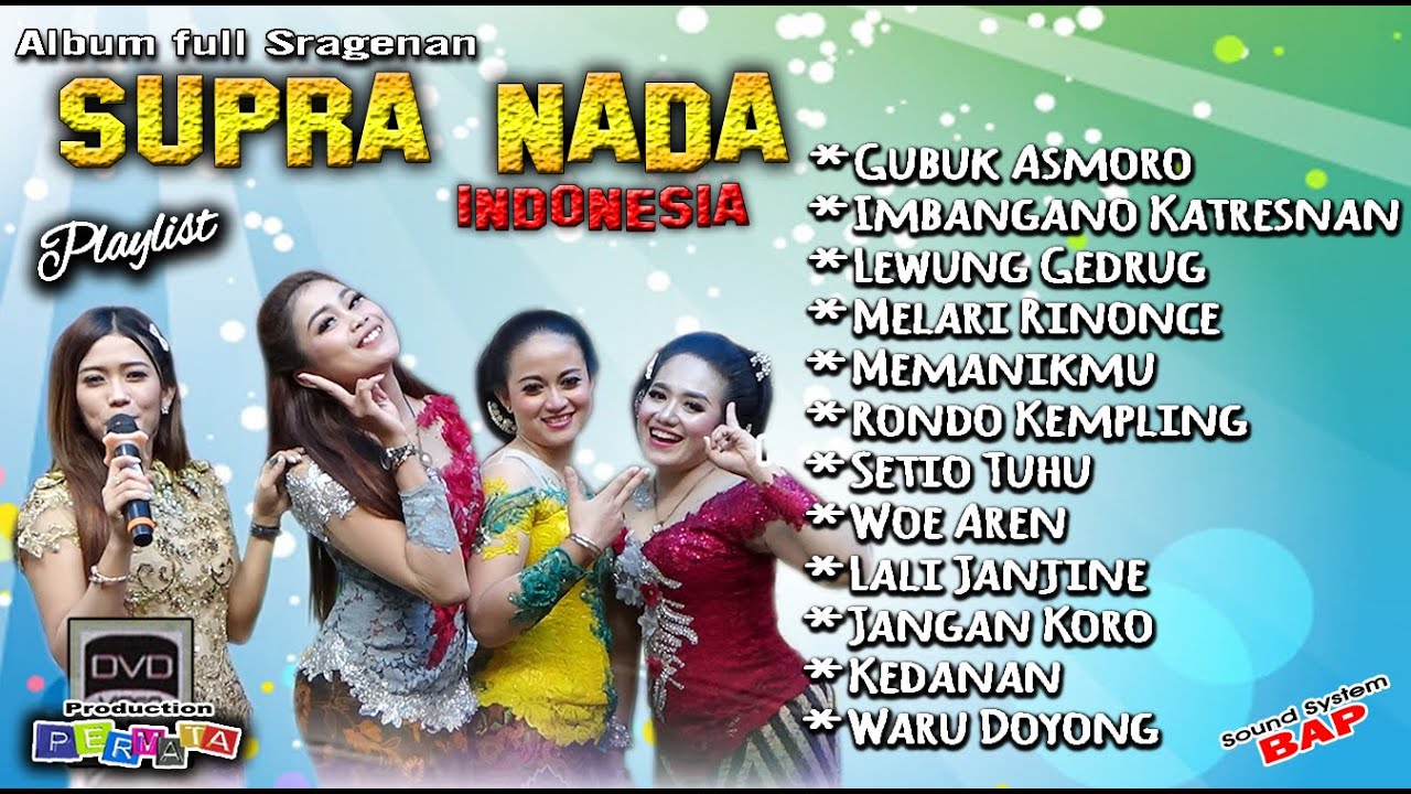 Album Sragenan SUPRA NADA INDONESIA