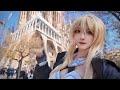 ※スペインの街をコスプレで歩いたらみんなの反応がヤバすぎた【スペイン旅行】genshinimpact #原神