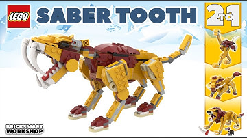 Saber Tooth 31112 MOC Alternate Digital Build