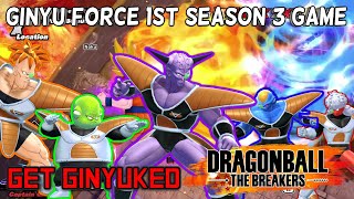 FIRST Season 3 GINYU FORCE Game!!! GET GINYUKED - Dragon Ball The Breakers