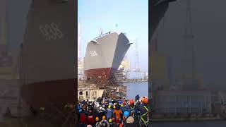 Launching A War Ship