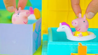 Peppa Pig and Mummy Pig's Story!   Toy Adventures With Peppa Pig