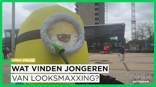 Rotterdammers over looksmaxxing bij pubers: ‘Het moet geen gevaar voor jezelf worden’  | OPEN VRAAG