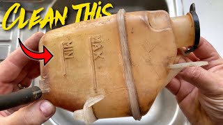 HOW TO clean your expansion tank BEST METHOD FOUND!!!