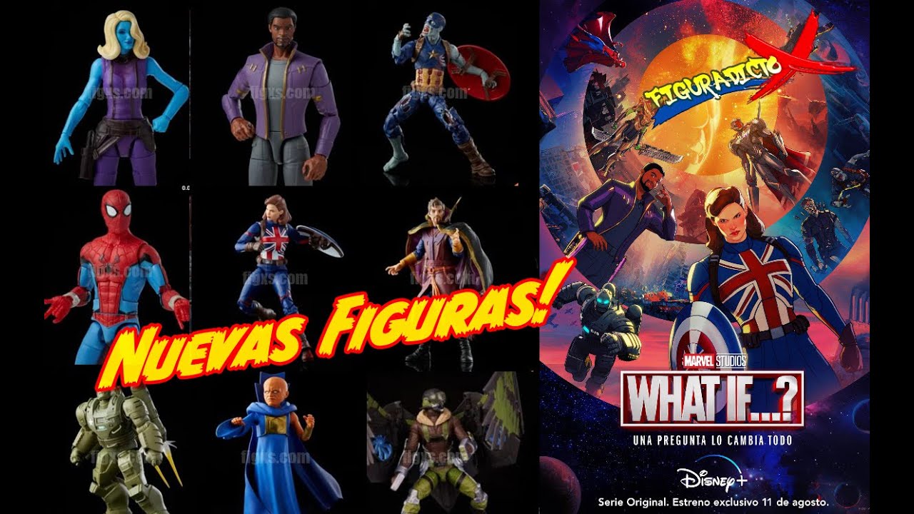 Nuevas Figuras Marvel Legends Basadas en Marvel What If? Disney+  FigurAdictoX #Short 