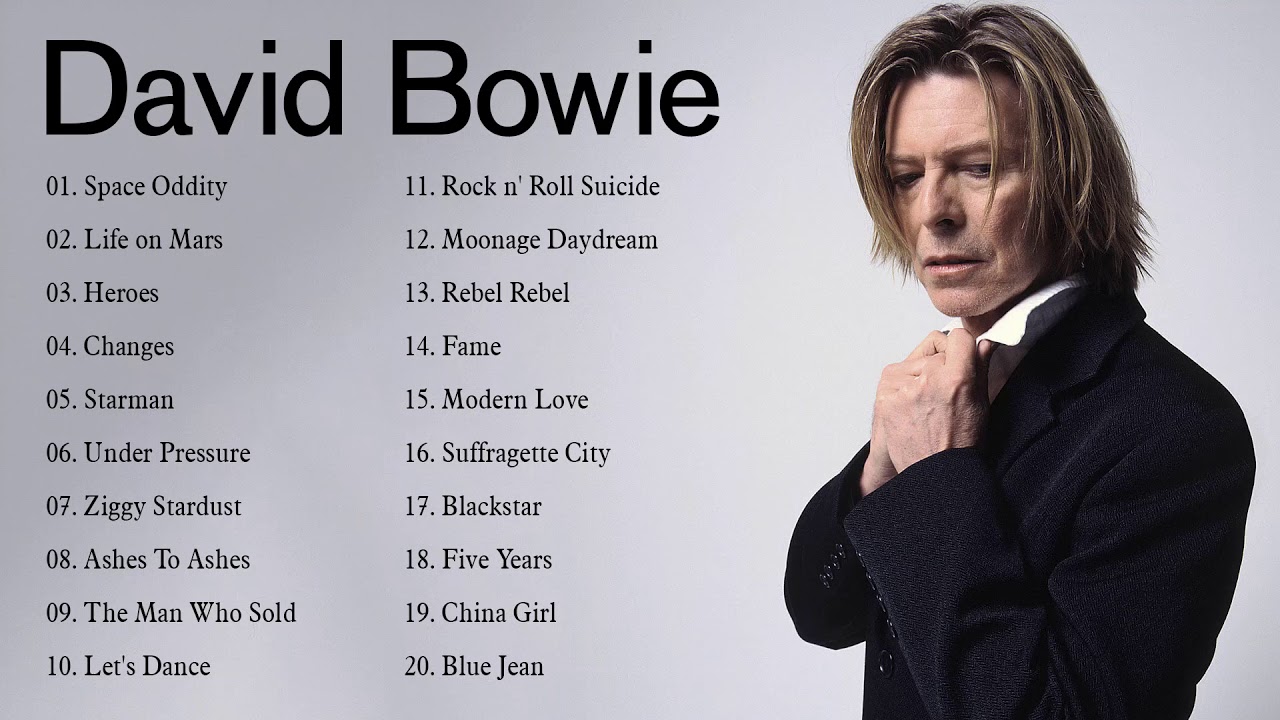 David Bowie Greatest Hits Playlist - Best Of David Bowie Full Album