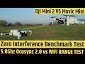 DJI MINI 2 CE V MAVIC MINI 5.8GHZ OCUSYNC 2.0 VS WIFI  RANGE TEST!