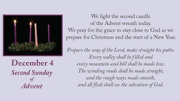 Advent Meditation - December 4, 2022