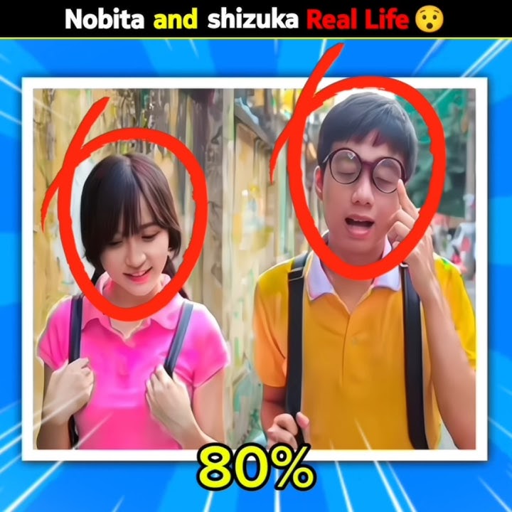 Nobita and Shizuka real life #shorts #ytshorts #real fact 18..''😯😱🤔