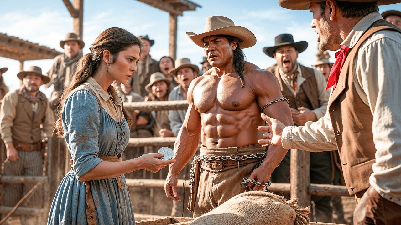 Einsame Witwe Zahlte 1$ Für Muskulösen Apačen Mit Sack – Verliebte Sich Beim Abnehmen