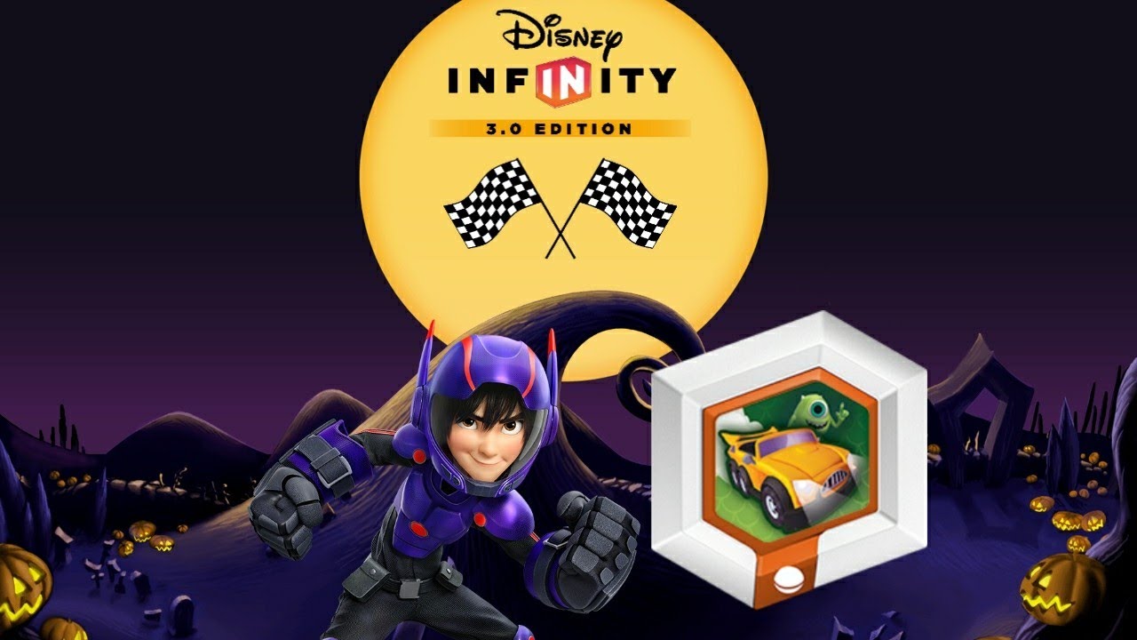 Disney Infinity 3.0: Halloween Town Highway w/ Hiro and Mike's New Car!