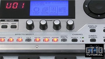 Boss GT10 Tutorial Chapter 1 - Play Option