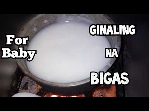 paano magprepare ng  homemade babies food|Giniling na bigas || food  para kay baby || easy recipe