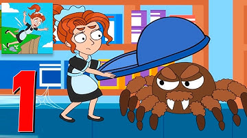 Save the Maid - Girl Rescue Puzzle - Part 1 levels 1-15 Gameplay Walkthrough  LILU (iOS & Android)