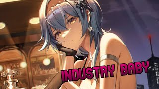 [Nightcore] - Industry Baby // @lilnasx || Rock Cover @RainPariss