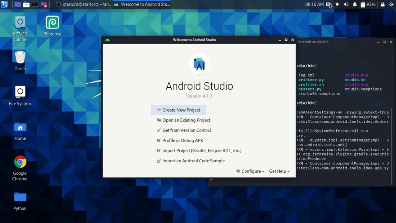 How to Install and run Android Studio in Kali Linux || Kali Linux || Android  Studio - YouTube